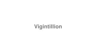 Vigintillion