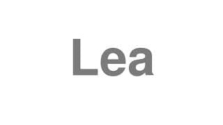 Lea