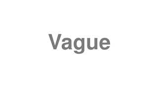 Vague
