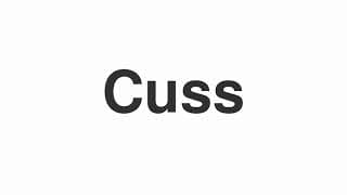 Cuss