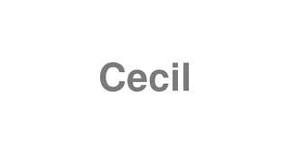 Cecil