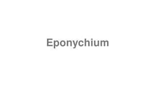 Eponychium