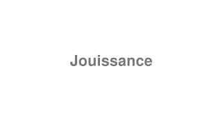 Jouissance