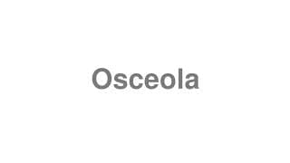 Osceola