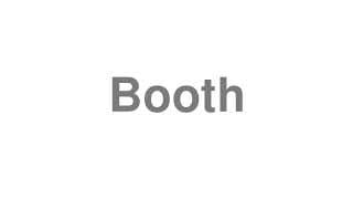 Booth