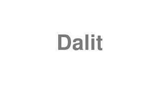 Dalit
