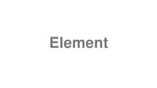 Element