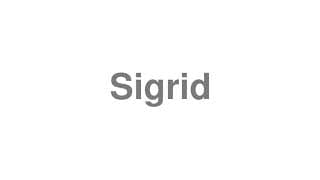 Sigrid