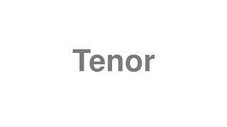 Tenor