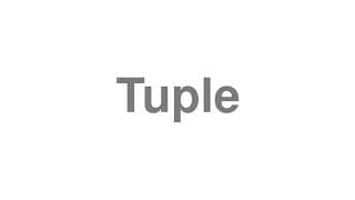 Tuple