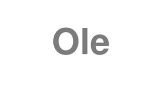 Ole