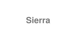 Sierra