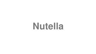 Nutella