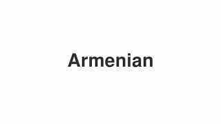Armenian