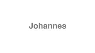 Johannes