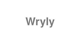 Wryly