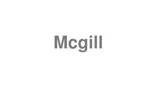 Mcgill