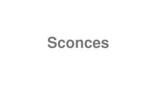 Sconces