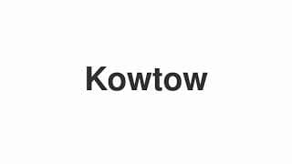 Kowtow