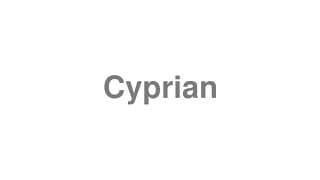 Cyprian