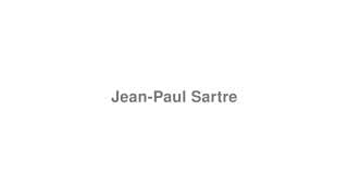 Jean-Paul Sartre