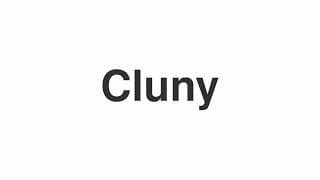 Cluny