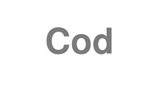 Cod