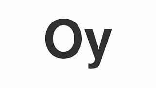 Oy