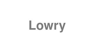 Lowry