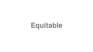 Equitable