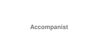 Accompanist