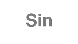 Sin