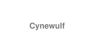 Cynewulf