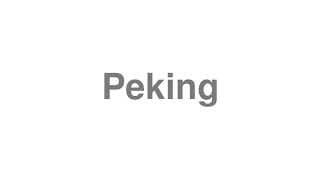 Peking