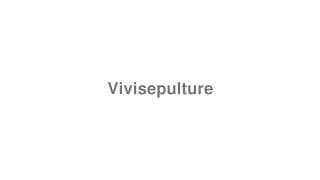 Vivisepulture