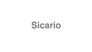 Sicario