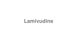 Lamivudine