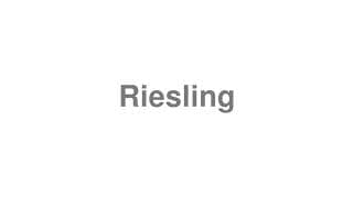 Riesling