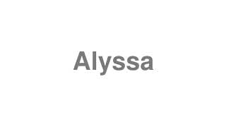 Alyssa