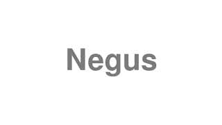 Negus