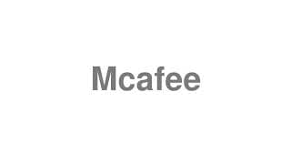 Mcafee