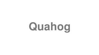 Quahog