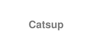 Catsup