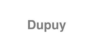 Dupuy