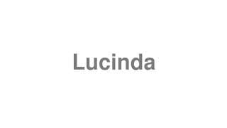 Lucinda