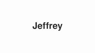 Jeffrey