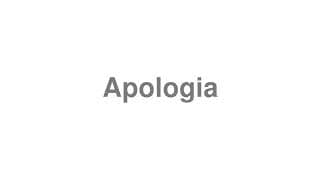 Apologia