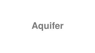 Aquifer