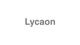 Lycaon