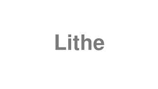 Lithe